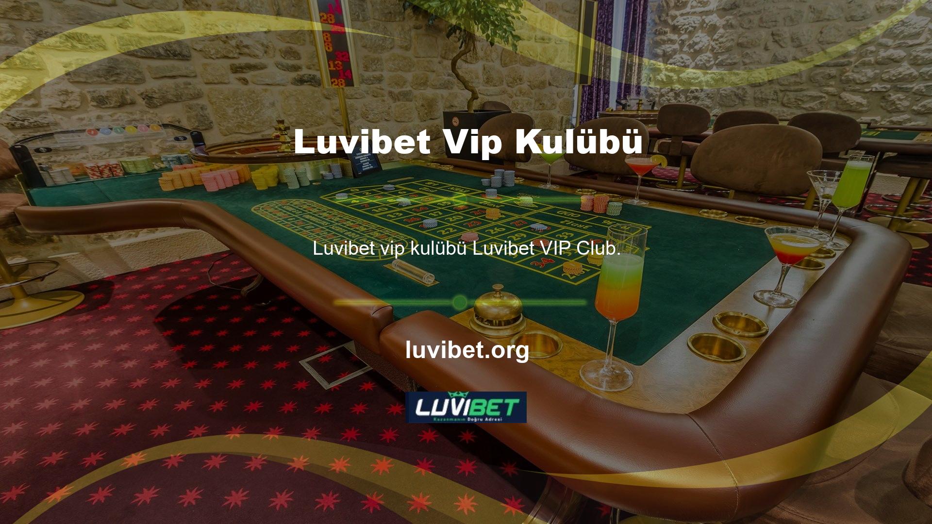 Luvibet VIP Club Luvibet VIP üyeleri Whatsapp-Telephon hizmetleri, sürpriz bonuslar, avantajlı finansal teklifler ve diğer birçok ayrıcalık sunuyor